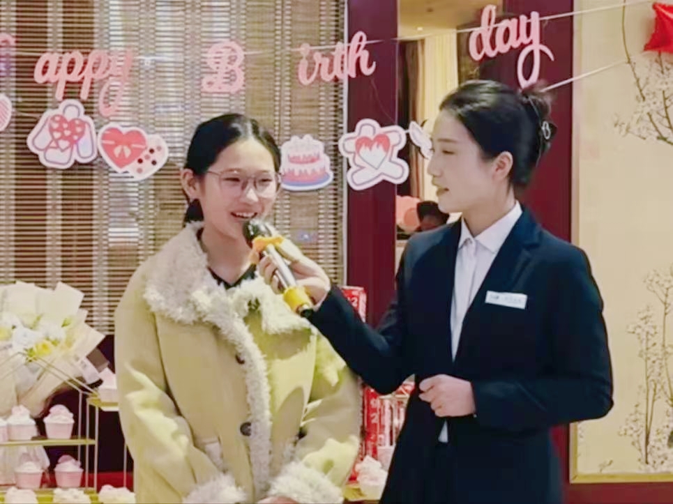 人生第一次，主持夢的初次綻放